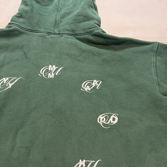 Madhappy Men Green‎ Heavy Thick Cotton USA Preppy Skater Hoodie Sweater-LRG-XXXX - Picture 12 of 12